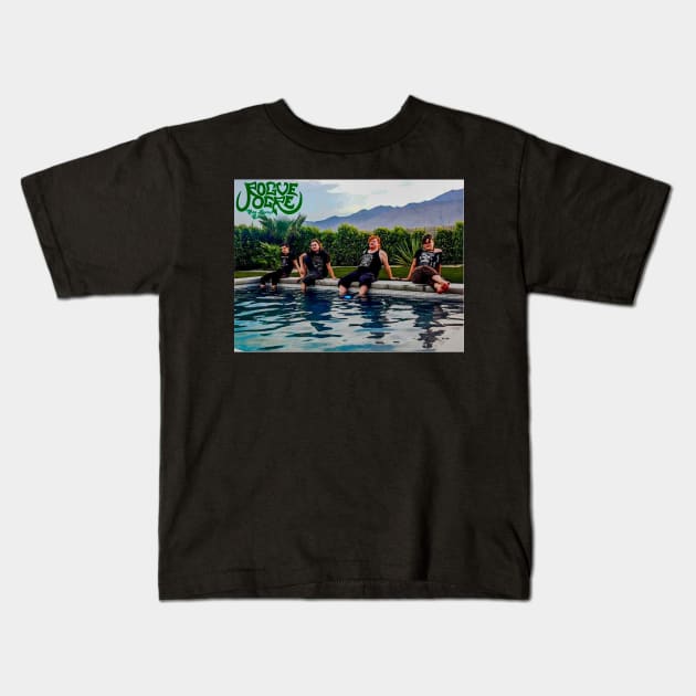 Pool Shot One Kids T-Shirt by NIZAM RECORDS 